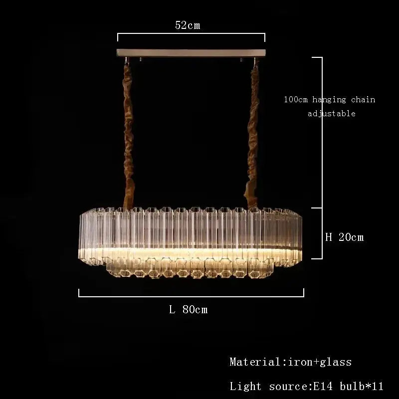 Luxury Glass Crystal Modern Chandelier ChandeliersLife®