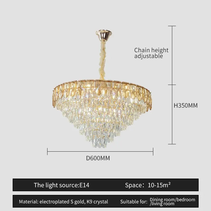 Crystal Chandelier Post-Modern Luxury Lighting ChandeliersLife®