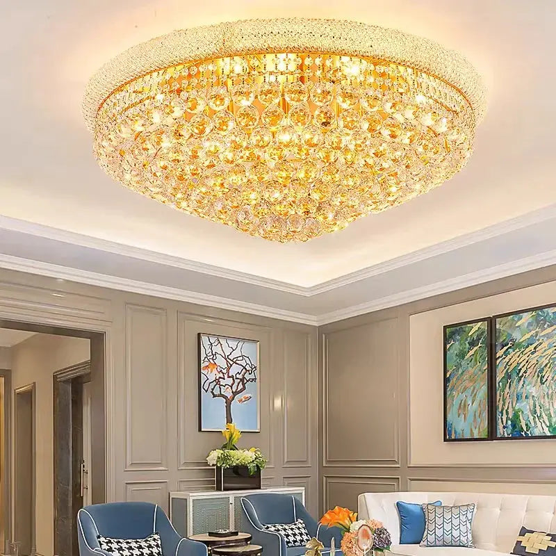 Morden Crystal Ceiling Lamp Bedroom Atmospheric ChandeliersLife®