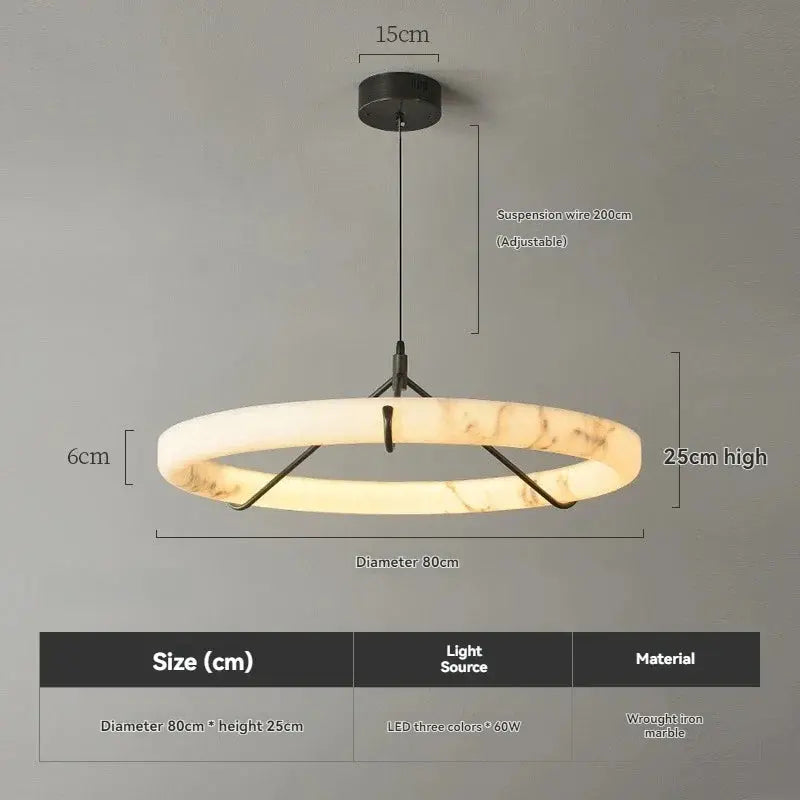 Modern Spanish Marble Dining Room Chandeliers ChandeliersLife®