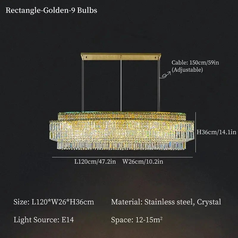 Crystal Dining Room Luxury Chandelier ChandeliersLife®