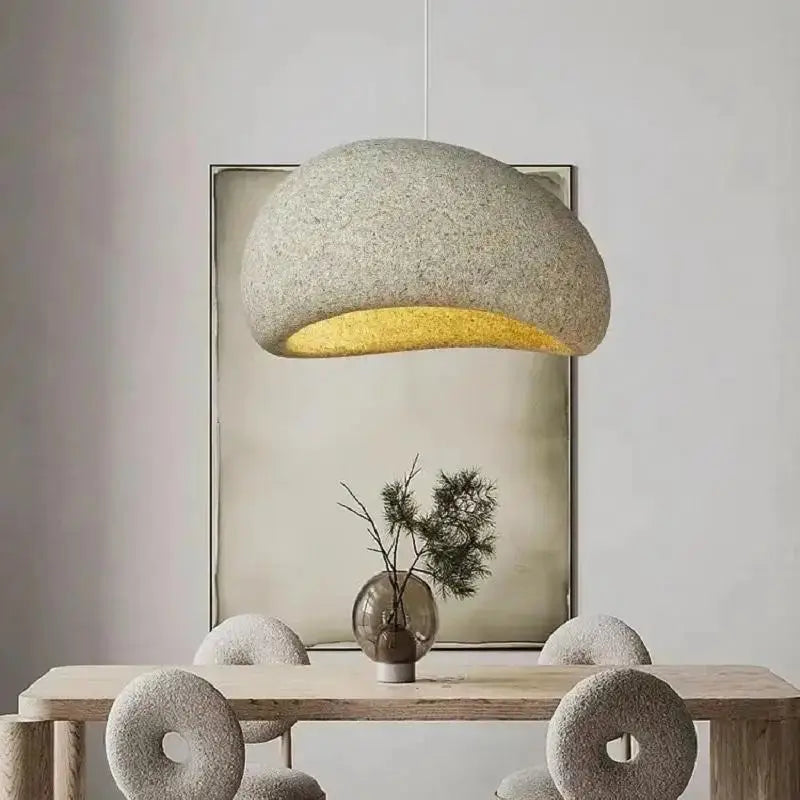 2025 New Model Wabi Sabi Pendant Lamp Living Room Dining Table Bedroom LED Ceiling Chandelier Light Home Decor E27 Hanging Lamp ChandeliersLife®