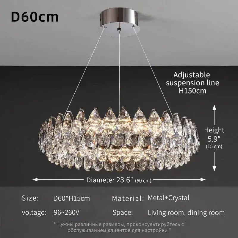 Luxury Crystal Bedroom Chandelier ChandeliersLife®
