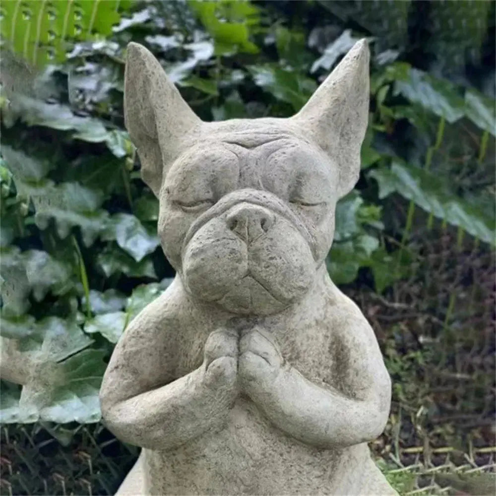 Dog Statue Buddha Meditation Bulldog ChandeliersLife®