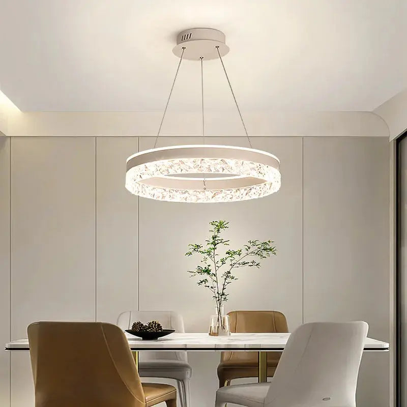 Simple Modern Ceiling Chandelier Adjustable Indoor Lighting High LED 3 Color for Living Room Dining Room Bedroom Decor Ornament ChandeliersLife®