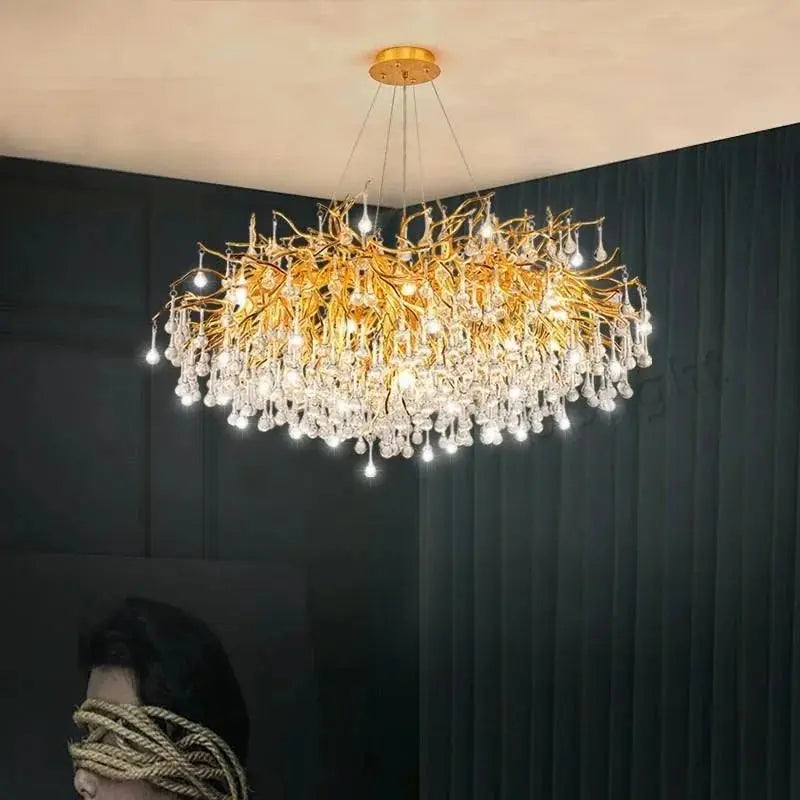 Unique Luxury Crystal Ceiling Chandelier ChandeliersLife®