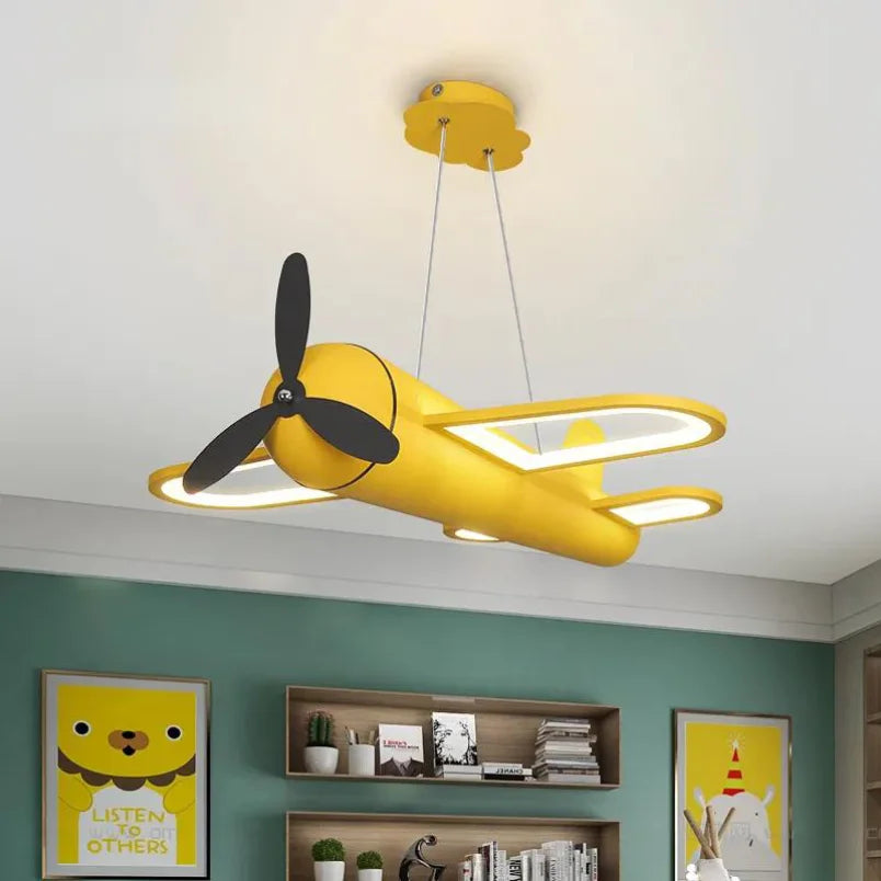 Aviator Modern Airplane LED Kids Room Chandelier – alternate product view 2