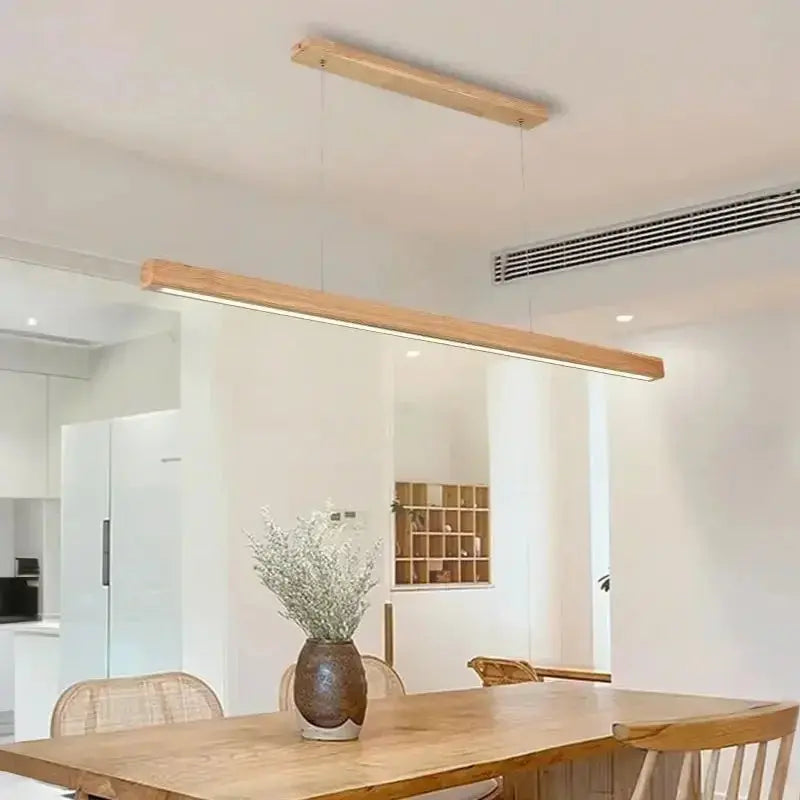 Long Strip Custom Wooden Fixtures ChandeliersLife®