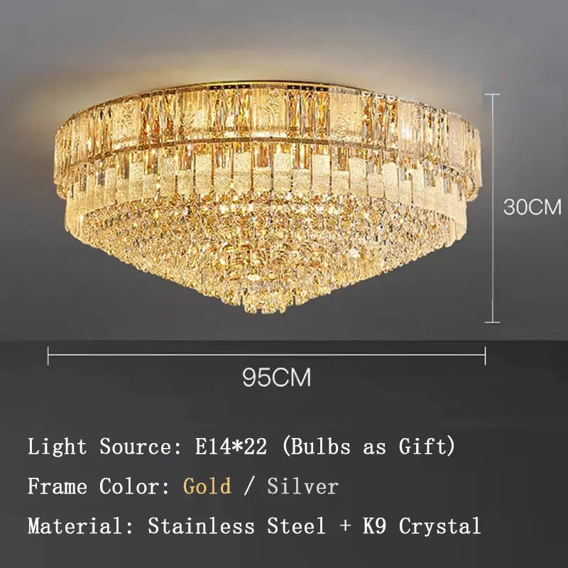 Luxury Crystal New Ceiling Lamp ChandeliersLife®