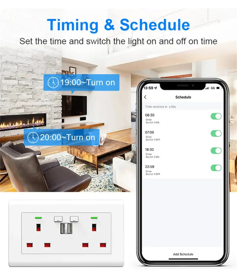 Wifi USB Smart Home Switch ChandeliersLife®