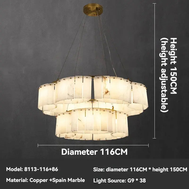 Marble Luxury Designer Chandelier