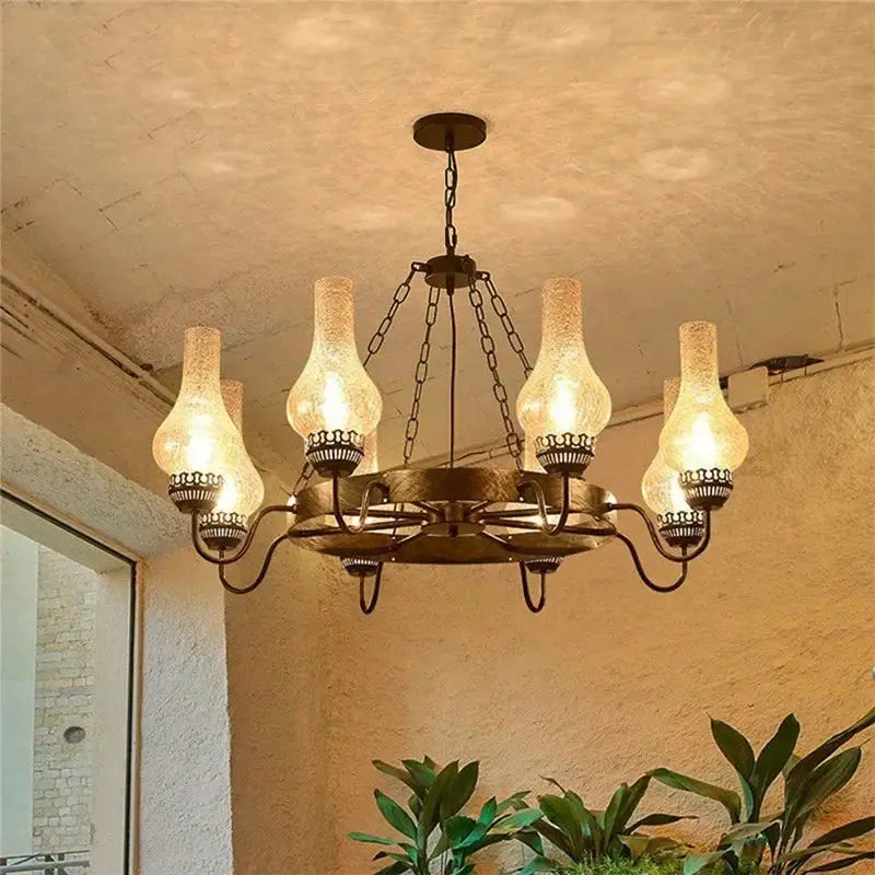 Industrial Retro Decor Chandelier ChandeliersLife®