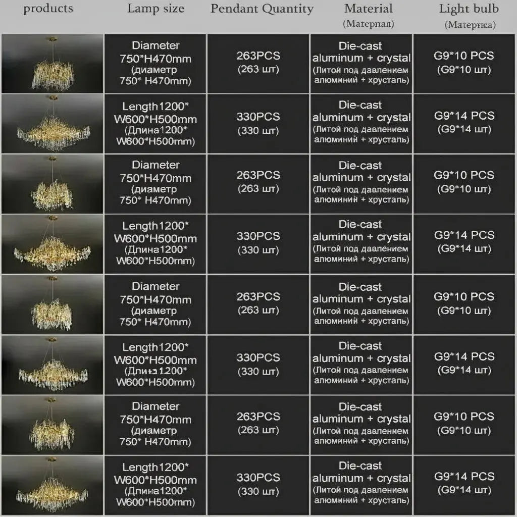 Luxury Modern Raindrop Chandeliers ChandeliersLife®