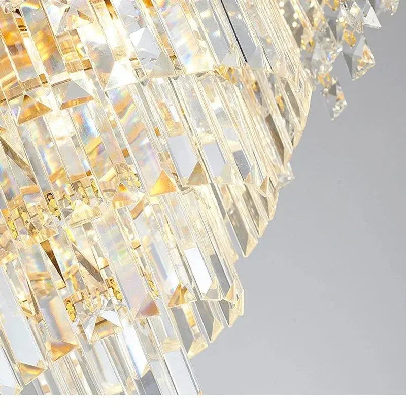 Modern Luxury Stairs Large Crystal Chandeliers ChandeliersLife®