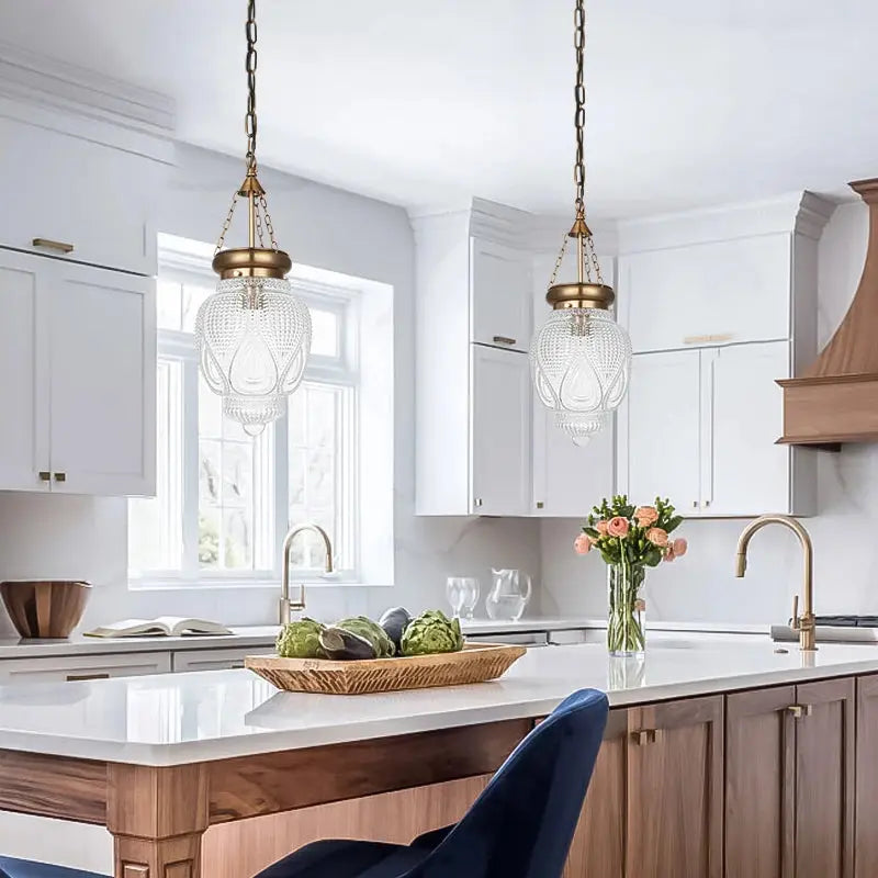 Farmhouse Suspension Glass Pendant Lights ChandeliersLife®