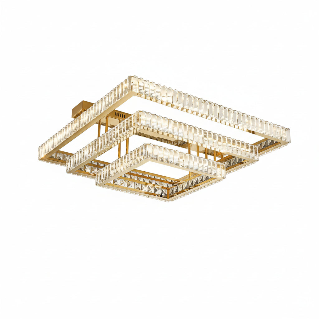 Luxurious Crystal LED Ceiling Chandelier ChandeliersLife®