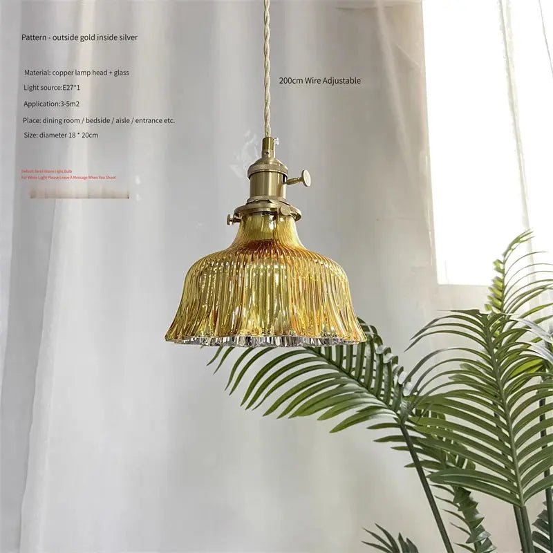 Scandinavian Green Glass Pendant Lights ChandeliersLife®