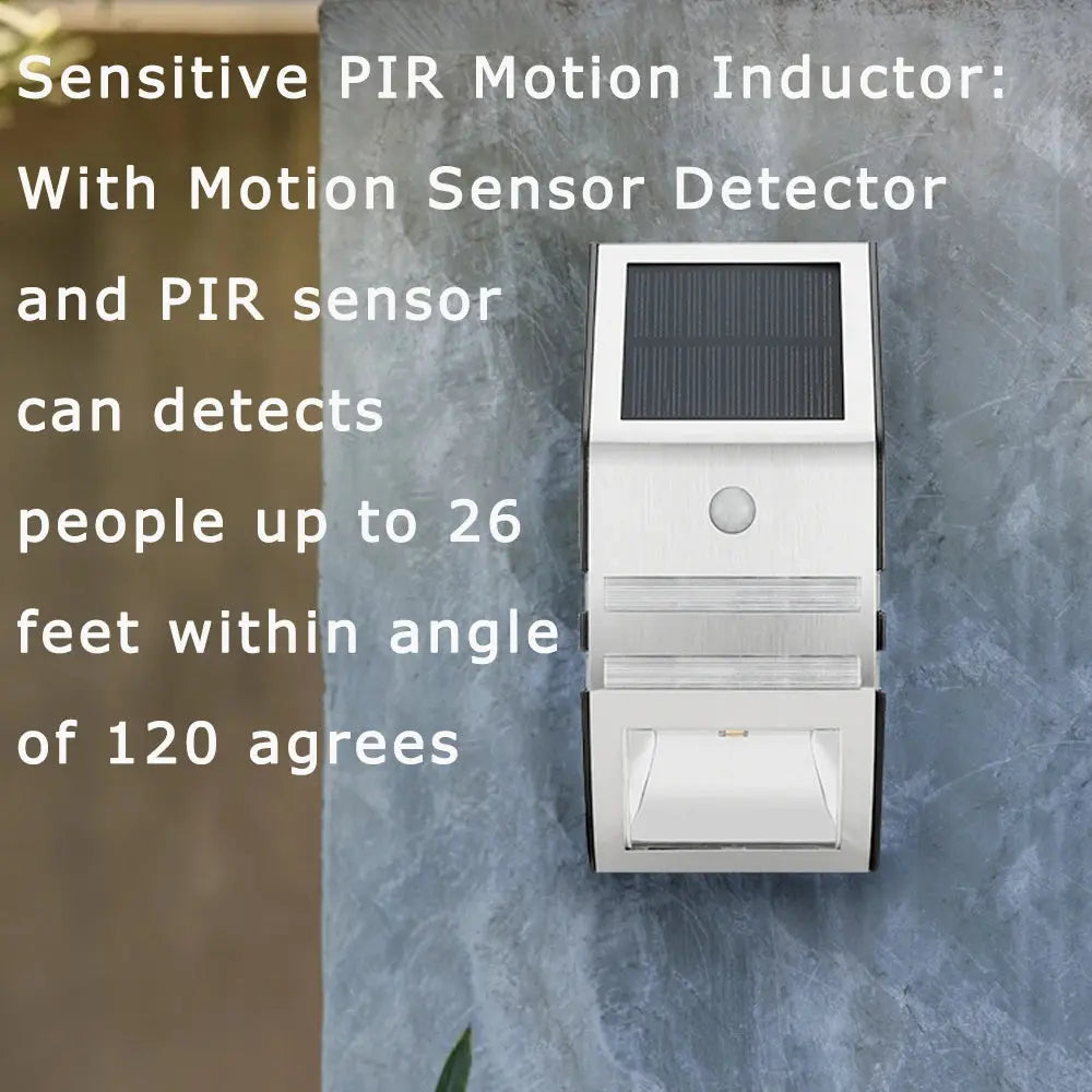 Motion Sensor Waterproof Solar Power Outdoor LED Wall Lamp ChandeliersLife®