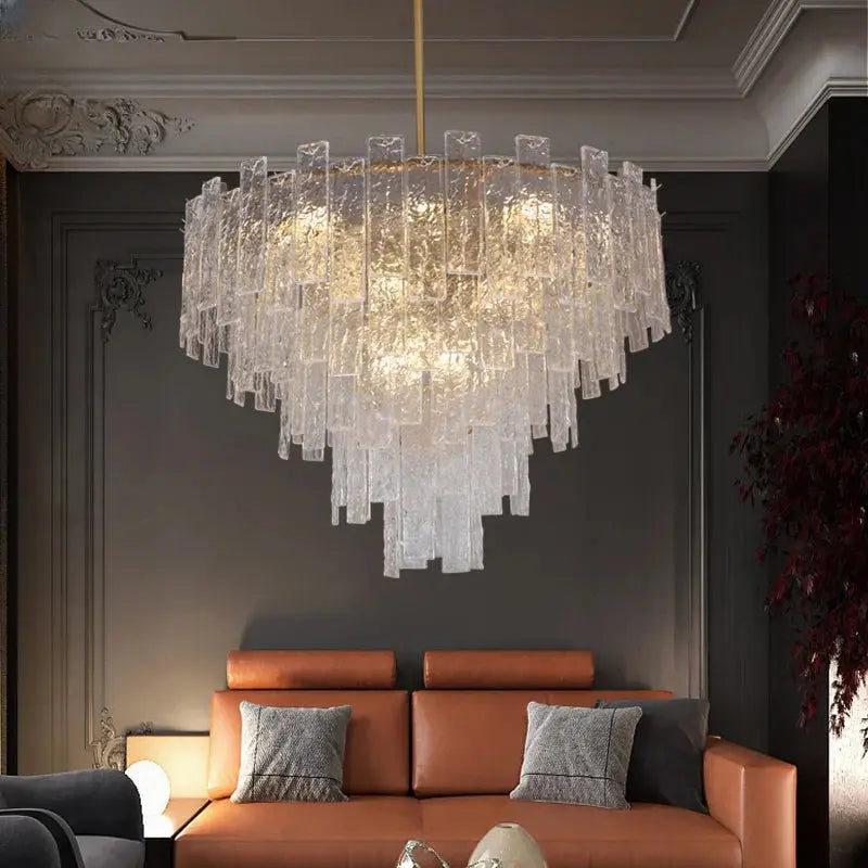 Postmodern Nordic Crystal Chandelier