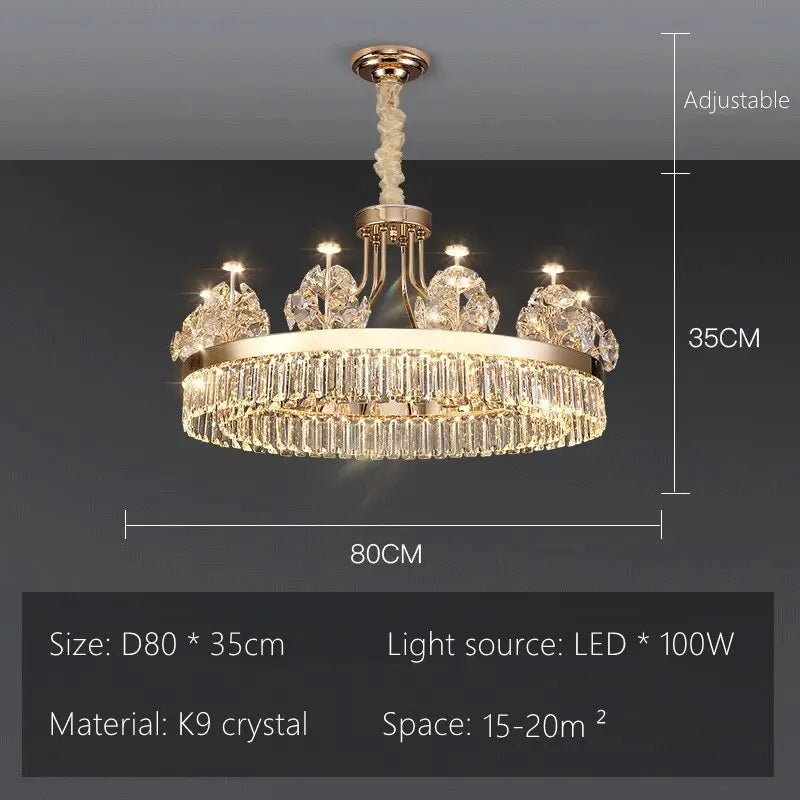 Modern Luxury Crystal Lustre ChandeliersLife®
