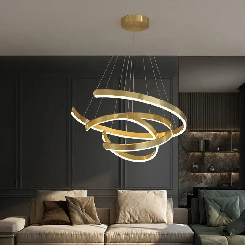 LED Ring Creative Chandelier ChandeliersLife®