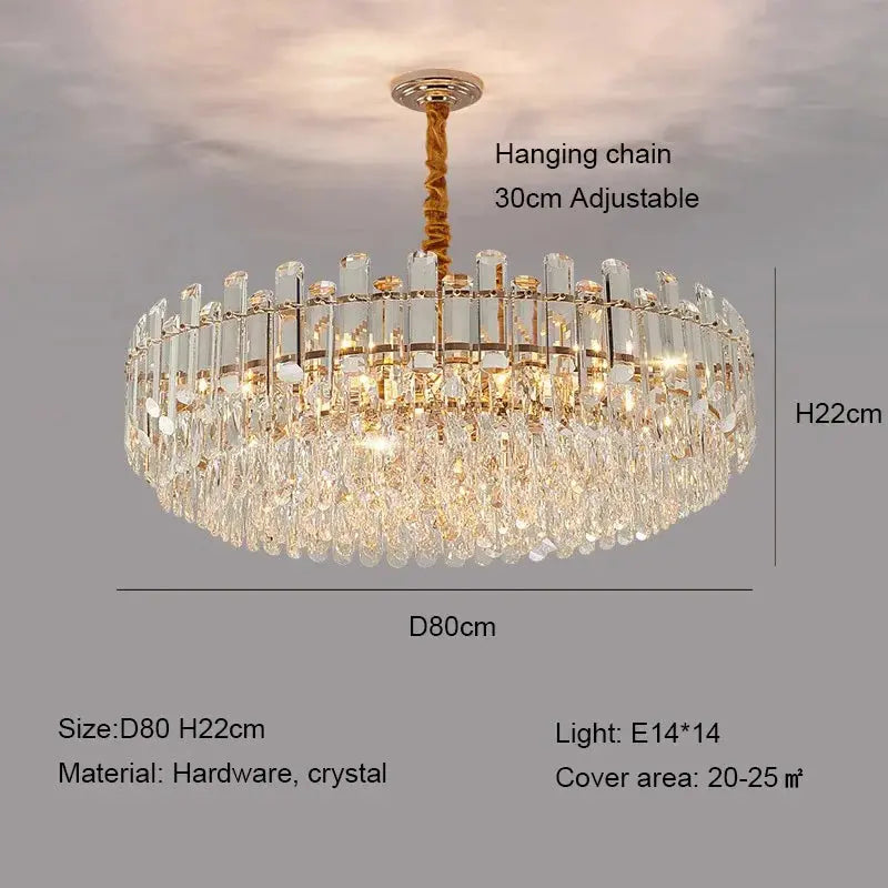 Modern Luxury Crystal E14 Chandeliers ChandeliersLife®