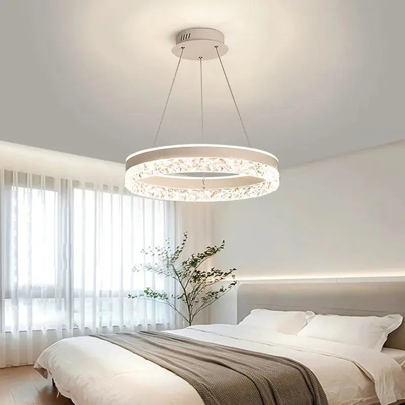 Simple Modern Ceiling Chandelier Adjustable Indoor Lighting High LED 3 Color for Living Room Dining Room Bedroom Decor Ornament ChandeliersLife®