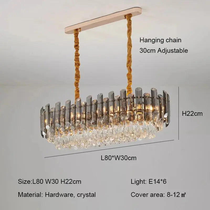 Modern Luxury Crystal E14 Chandeliers ChandeliersLife®