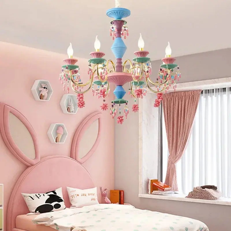 Coloured Children's Room Modern Chandelier ChandeliersLife®