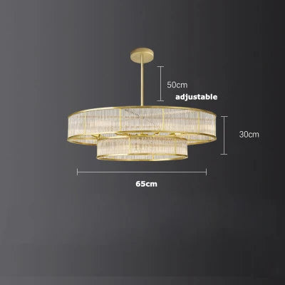 Lucien copper and crystal pendant and wall lighting collection — catalogue view 13
