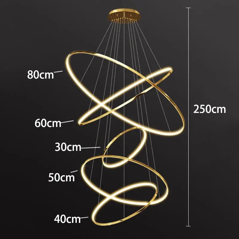 Elegant Modern Ring Chandelier ChandeliersLife®