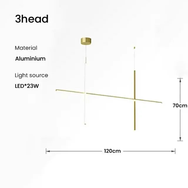 Nordic Minimalist Italian Tube Chandeliers - ChandeliersLife®