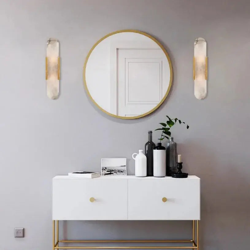 Avelisse Marble Living Room Wall Lights