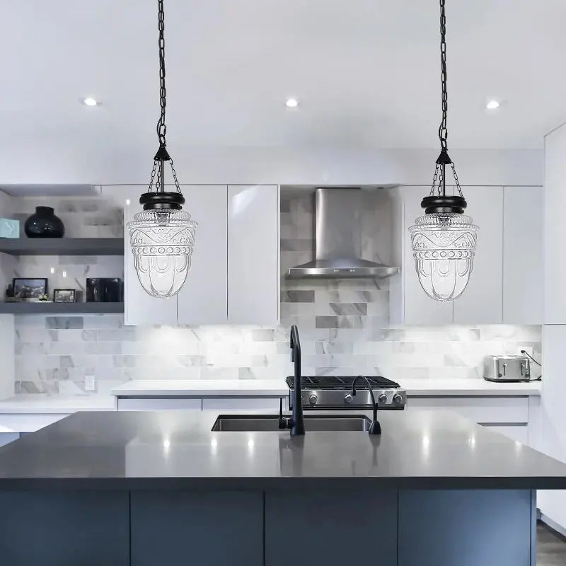 Farmhouse Suspension Glass Pendant Lights ChandeliersLife®