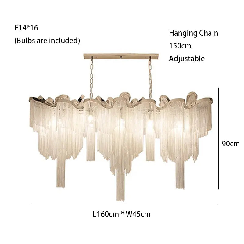 Tassels Large Chandelier ChandeliersLife®