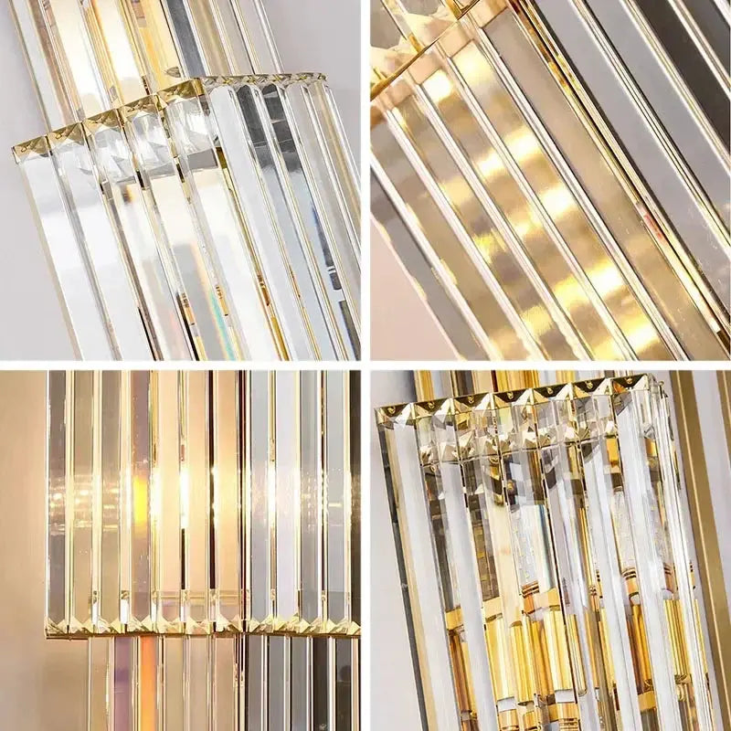 Luxury Hotel Lobby Crystal Large Wall Lamp ChandeliersLife®