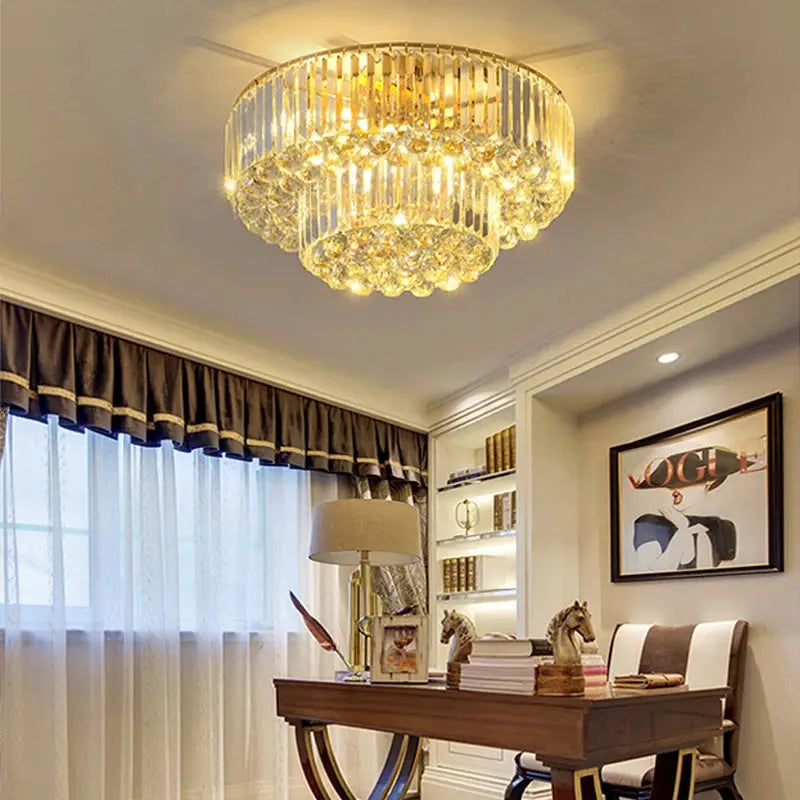 Luxury Crystal Classical Ceiling Light Fixtures ChandeliersLife®