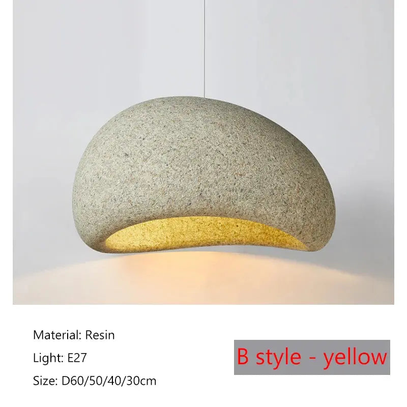 2025 New Model Wabi Sabi Pendant Lamp Living Room Dining Table Bedroom LED Ceiling Chandelier Light Home Decor E27 Hanging Lamp ChandeliersLife®