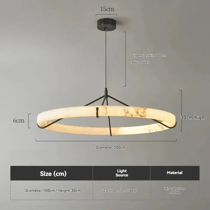 Modern Spanish Marble Dining Room Chandeliers ChandeliersLife®