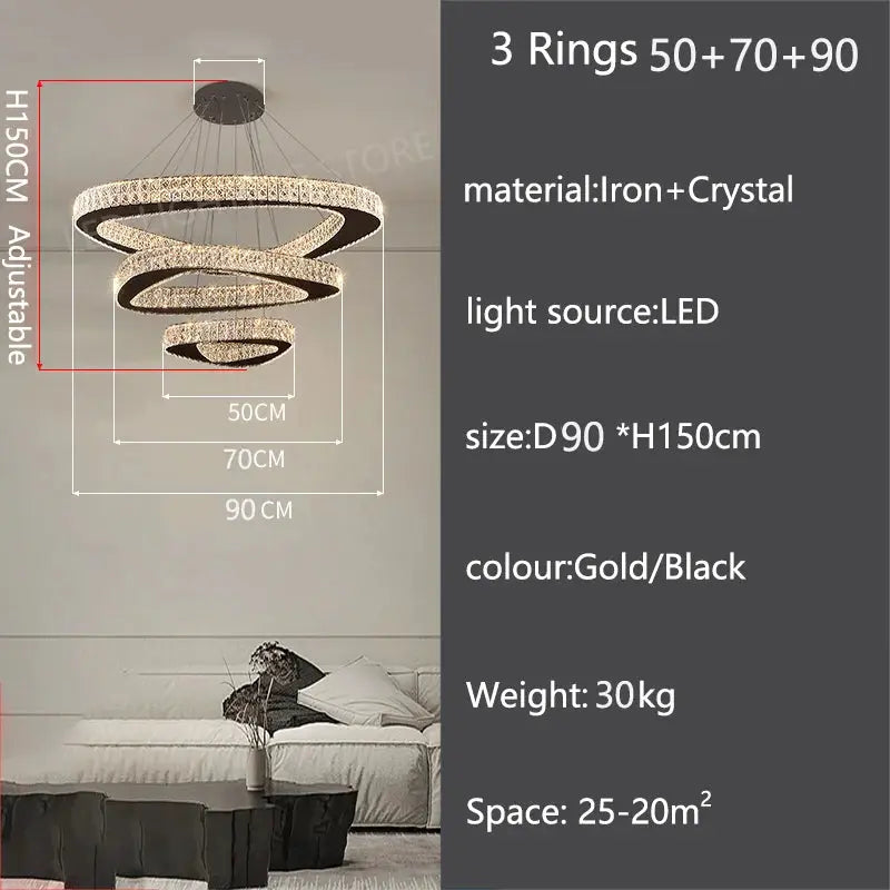 Luxury Modern Home Decoration Villa Chandelier ChandeliersLife®