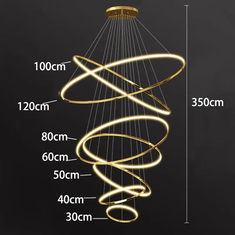 Elegant Modern Ring Chandelier ChandeliersLife®