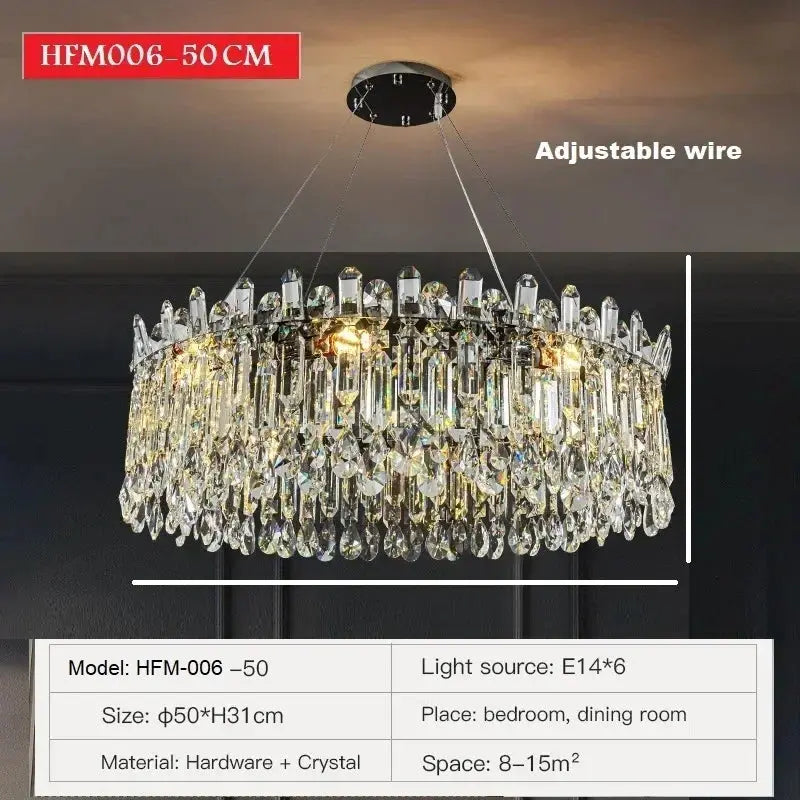 Luxury Crystal Elegant Chandelier ChandeliersLife®