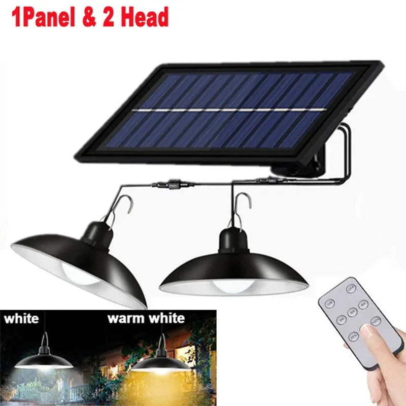 Solar Double-Head Lights Outdoor Waterproof ChandeliersLife®