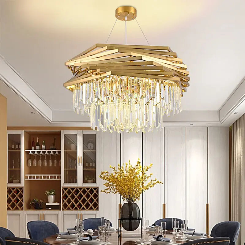 Modern Crystal Hanging Chandeliers Fixture ChandeliersLife®