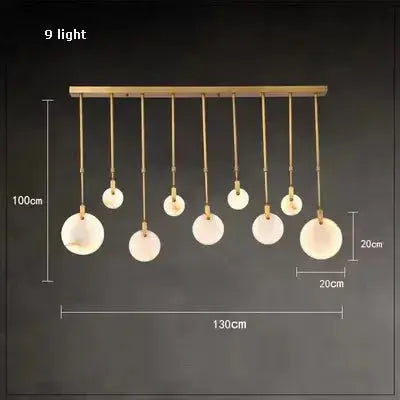 Luxury Natural Stone Pendant Lamp ChandeliersLife®