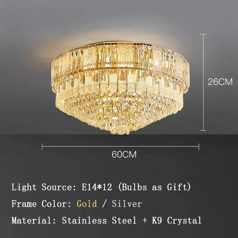 Luxury Crystal New Ceiling Lamp ChandeliersLife®