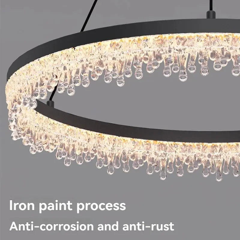 Italian Crystal Round Chandelier ChandeliersLife®