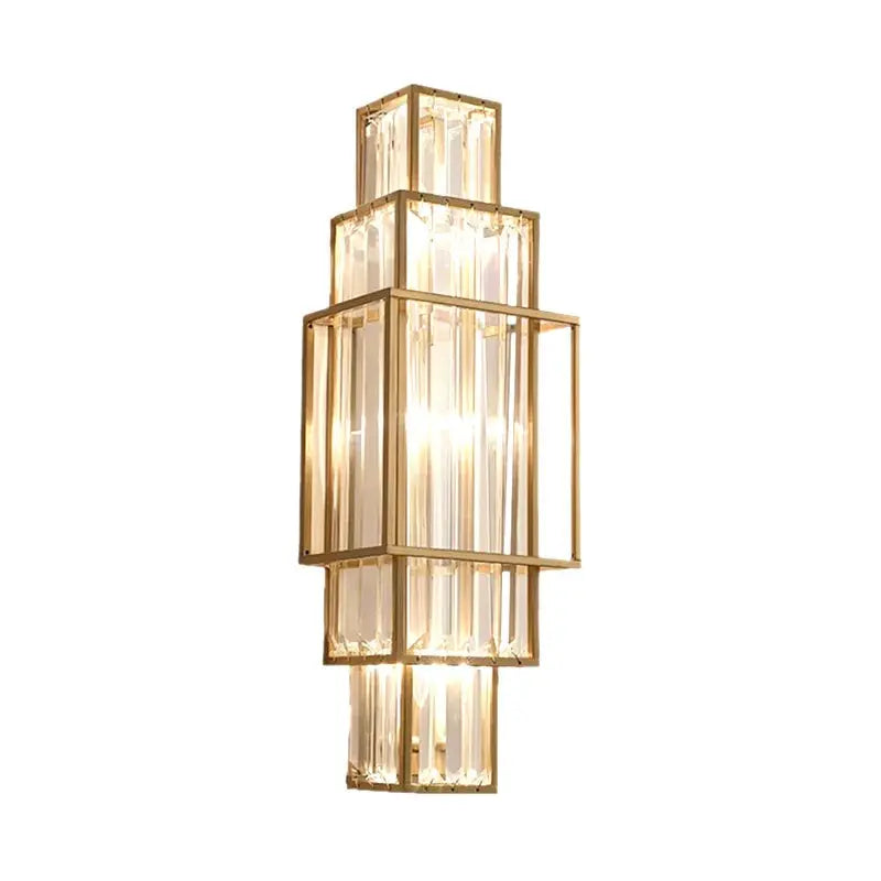 Modern Minimalist Luxury Glass Crystal Wall Lamp ChandeliersLife®