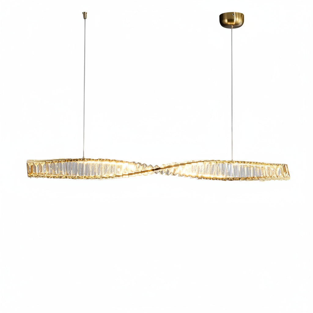 One Spiral Luxury Chandelier ChandeliersLife®