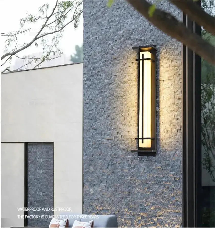 Led Outdoor Wall Lighting IP65 Waterproof 110V 220V Exterior wall Porch Balcony Stainless steel Garden Terrace courtyard Lamp ChandeliersLife®